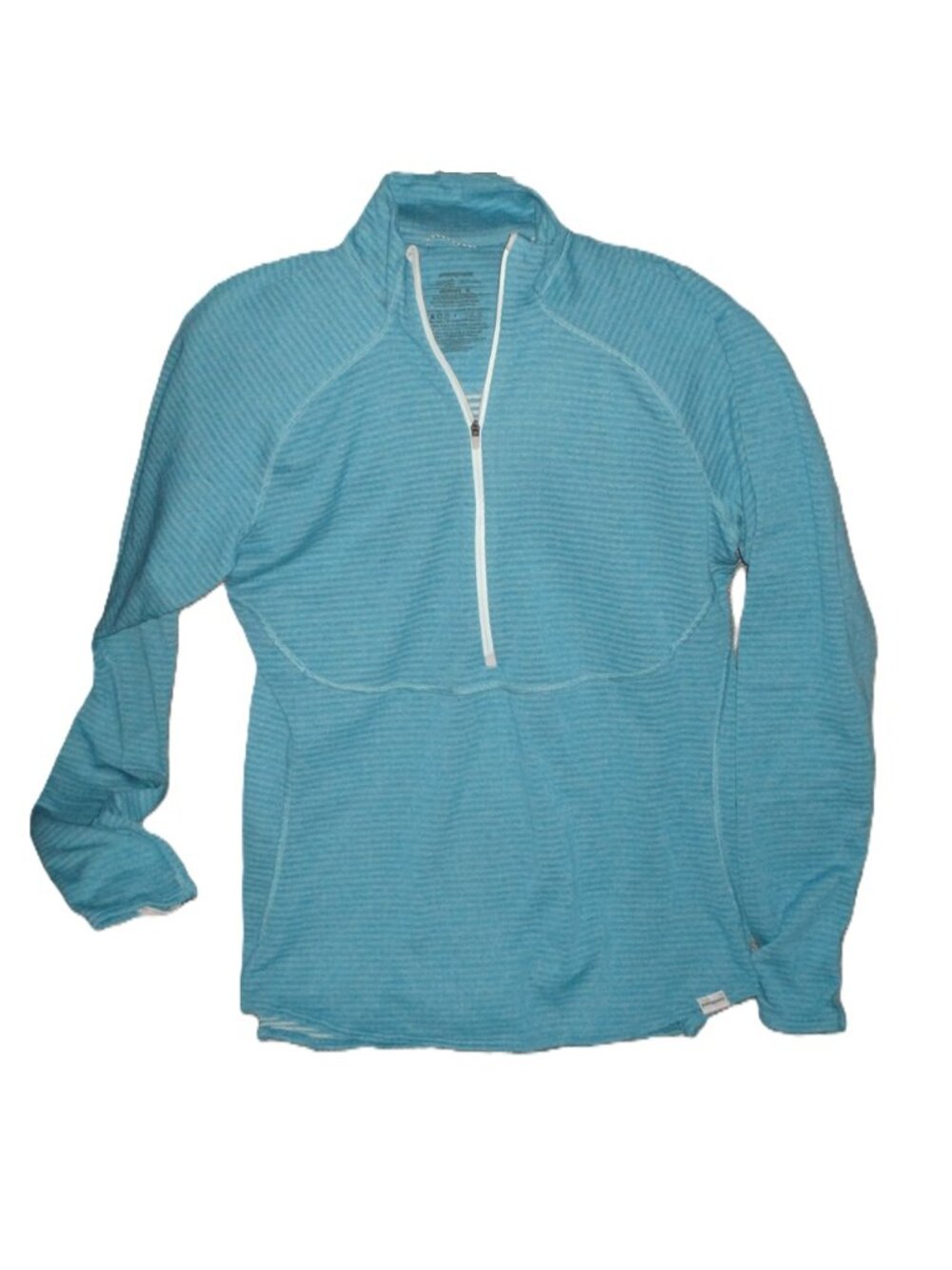Patagonia Capilene 4 Polartec Baselayer size XL  Auqua/Teal stripe